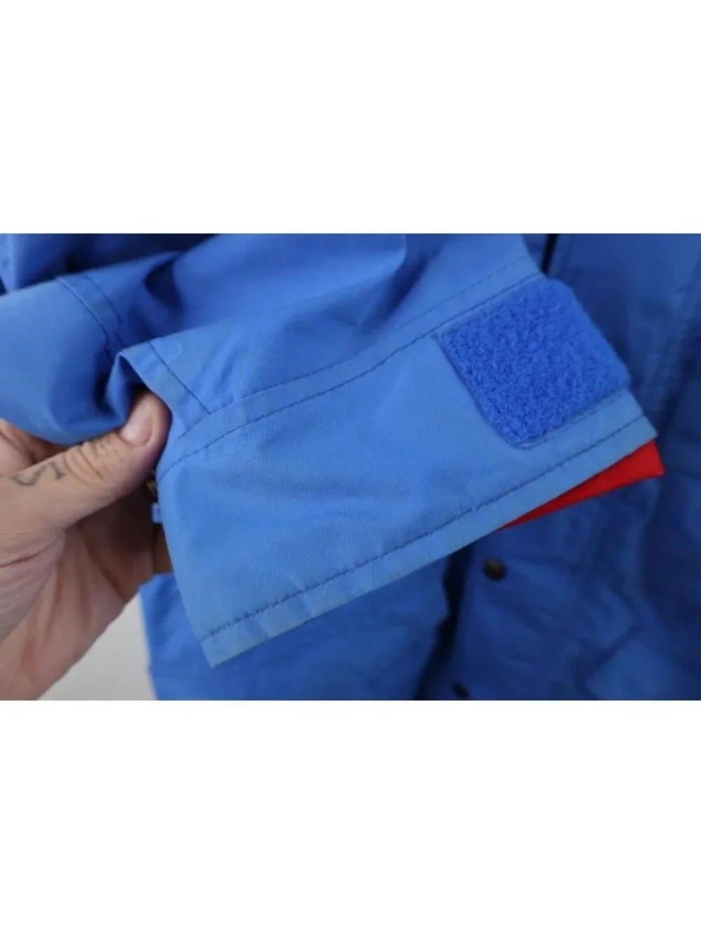 Vtg 80s The North Face Blue Label Mens Medium Waterproof Goretex Barn Jacket USA